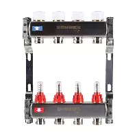 Изображение Коллектор из нержавеющей стали с расходомерами Rommer 4 выхода